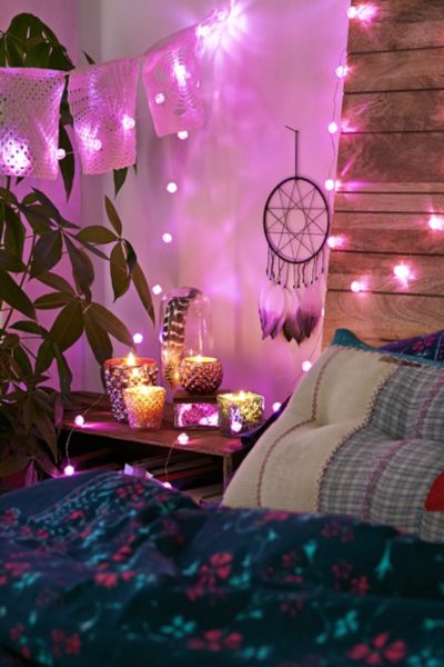 Rosebud String Lights - Urban Outfitters